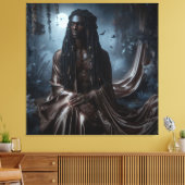 Gott des Mondes Selukar Leinwanddruck (Insitu (Wohnzimmer))