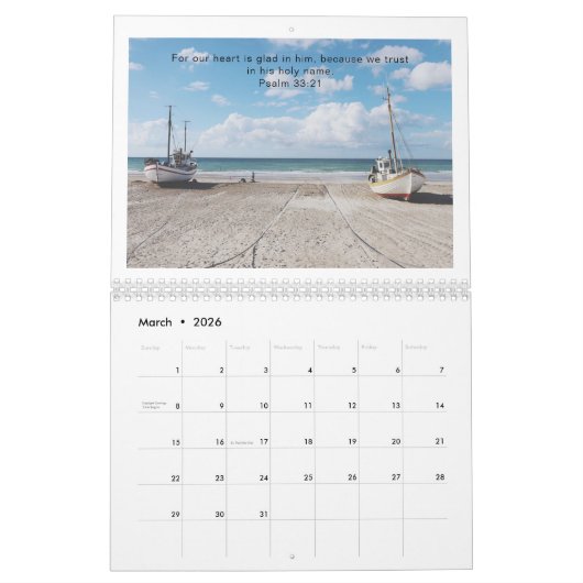 Gott, du bist meine Joy Scripture Meditation Kalender (Mär 2026)