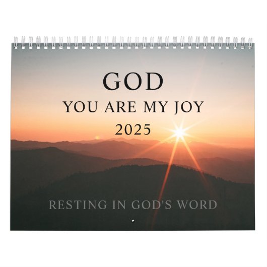Gott, du bist meine Joy Scripture Meditation Kalender (Titelbild)
