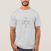 Gott + Du Langschläfer Shirt (Vorderseite)