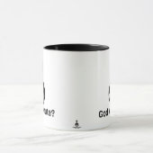 Gott, eine Minute? Logo Tasse (Zentrum)