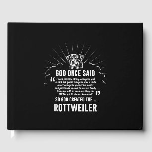 Gott einmal sagte Rottweiler   Funny Dovers Lovers Gästebuch