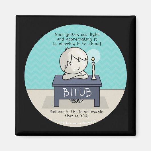 Gott entzündet unser Lichtmagazin Magnet (Vorne)