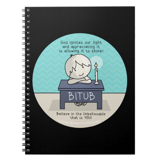 Gott entzündet unser LichtNotebook Notizblock (Vorderseite)