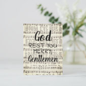 Gott, Erholung, mein Herr. Postkarte (Stehend Vorderseite)