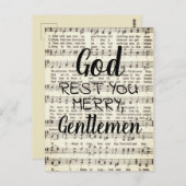 Gott, Erholung, mein Herr. Postkarte (Vorne/Hinten)