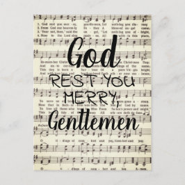 Gott, Erholung, mein Herr. Postkarte