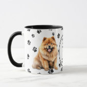 Gott erschaffen ChowChow Dog Tasse (Links)
