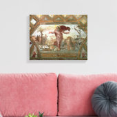 Gott erschaffen die Erde Leinwanddruck (Insitu (Wohnzimmer))