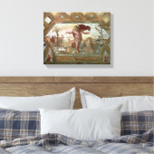 Gott erschaffen die Erde Leinwanddruck (Insitu (Schlafzimmer))