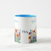 Gott erschafft Wunder Personalisierter Glaubenssin Tasse (Zentrum)