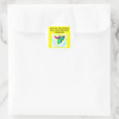Gott erschuf Cribbbage Runder Aufkleber (Tasche)