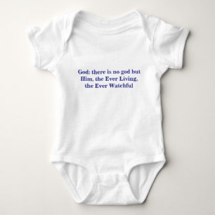Gott: Es gibt keinen Gott außer Ihm, dem Allenden, Baby Strampler
