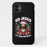 Gott, es ist dein Geburtstag Ugly Weihnachtskraut