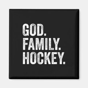 Gott Familie Hockey  Magnet