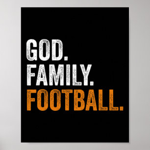 Gott Family Football Poster