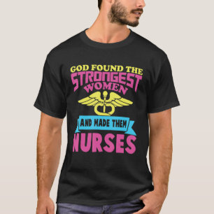 Gott fand die stärkste Frau und brachte sie zu Kra T-Shirt