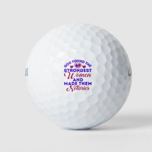Gott fand die stärkste weibliche Notare Golfball