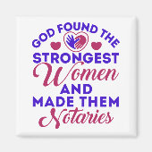 Gott fand die stärkste weibliche Notare Magnet (Vorne)