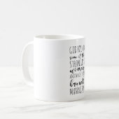 Gott fand einige der stärksten Frauen Zweigstellen Kaffeetasse (Vorderseite Links)