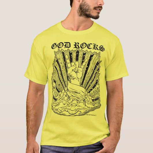 GOTT-FELSEN T-Shirt (Vorderseite)