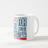 Gott für uns kaffeetasse (VorderseiteRechts)
