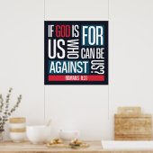 Gott für uns poster (Küche)