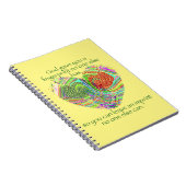 Gott gab dir ein Fingerabdruck-Notebook Notizblock (Rechte Seite)