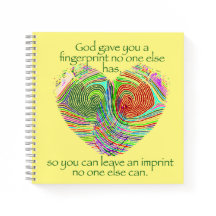 Gott gab dir einen Fingerabdruck