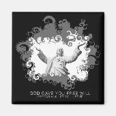 Gott gab dir frei Will Magnet (Vorne)