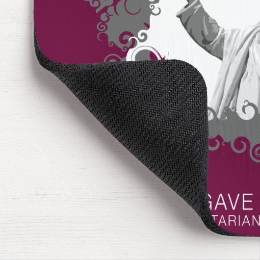 Gott gab Ihnen Willensfreiheit Mousepad (Ecke)