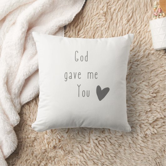 Gott gab mir dir Kissen (Decke)