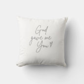 Gott gab mir dir Kissen (Vorderseite)