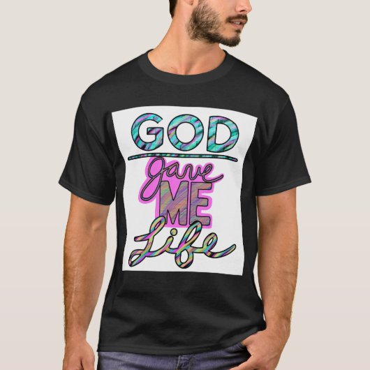 Gott Gab Mir LIfe T-Shirt (Vorderseite)
