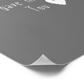 Gott gab mir Poster & Prints (Ecke)