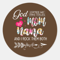 Gott gab mir zwei Titel Mama und Nana Blume