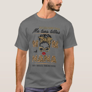 Gott gab mir zwei Titel Mama und Nana lustige Mama T-Shirt
