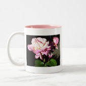 Gott gab uns Rosen Zweifarbige Tasse (Links)