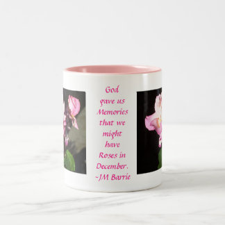 Gott gab uns Rosen Zweifarbige Tasse