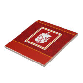 Gott Ganesha Entwurf Fliese (Seite)