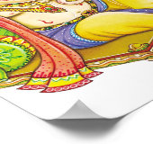 Gott Ganesha, Lord Ganesh Poster (Ecke)