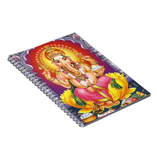 Gott Ganesha Notizblock (Rechte Seite)