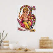 Gott Ganesha Poster (Küche)