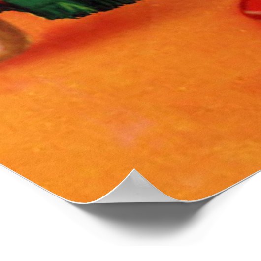 Gott Ganesha Poster (Ecke)