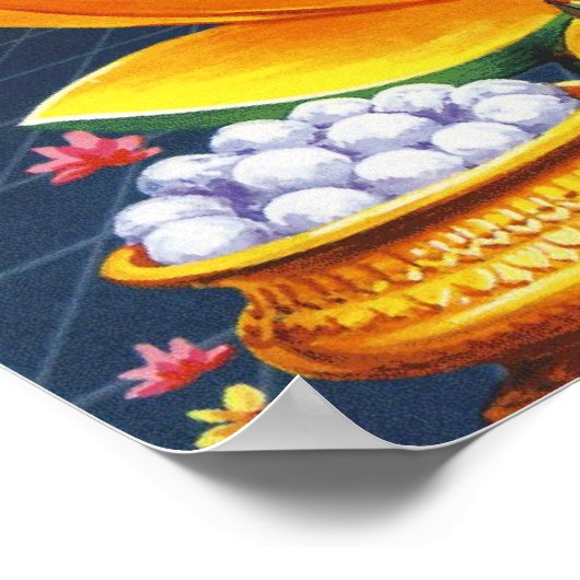 Gott Ganesha Poster (Ecke)