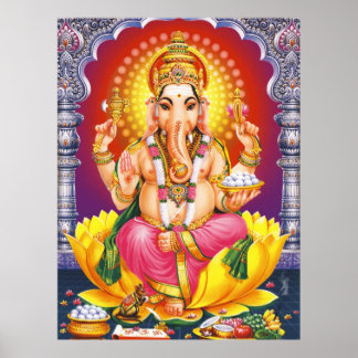 Gott Ganesha Poster