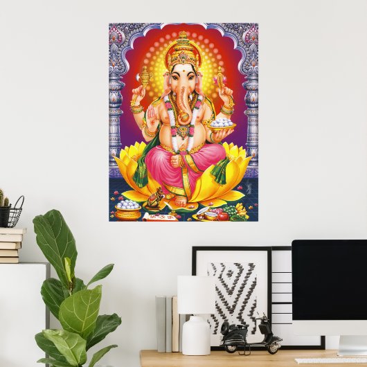 Gott Ganesha Poster (Heimbüro)
