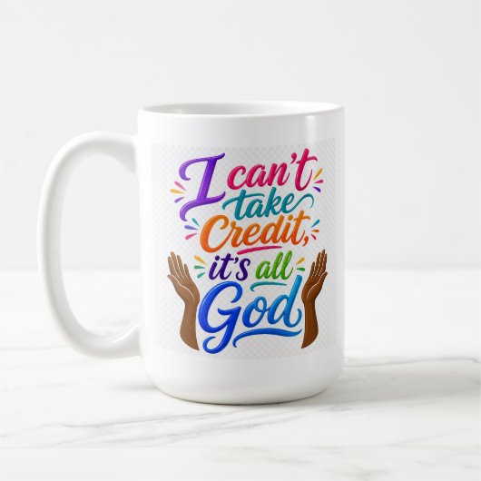 Gott gebührt die Ehre Kaffeetasse (Links)