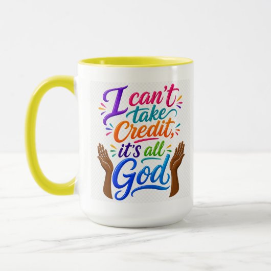 Gott gebührt die Ehre Tasse (Links)