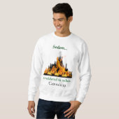 Gott gerichtet sweatshirt (Vorne ganz)